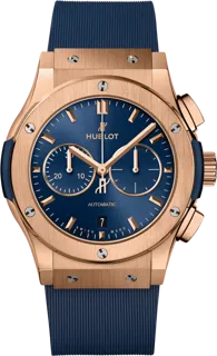 Hublot Classic Fusion 541.OX.7180.RX Yellow gold Blue