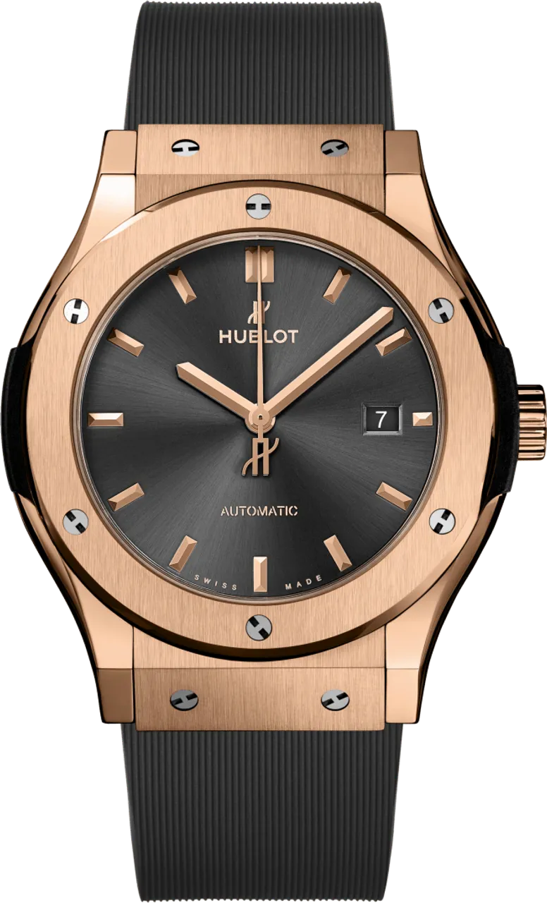 Hublot Classic Fusion 542.OX.7081.RX 42mm Yellow gold Gray