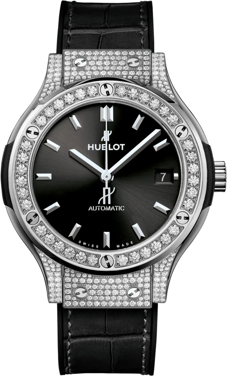 Hublot Classic Fusion 565.NX.1470.LR.1604 38mm Titanium Black