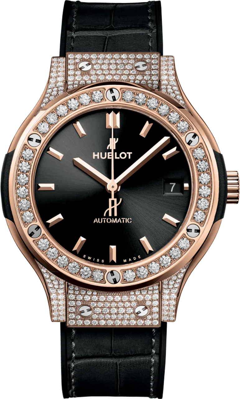 Hublot Classic Fusion 565.OX.1480.LR.1604 38mm Yellow gold Black