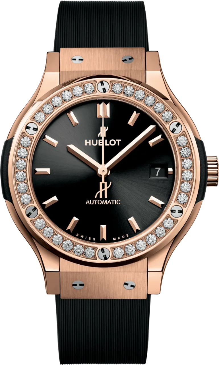 Hublot Classic Fusion 565.OX.1480.RX.1204 38mm Yellow gold Black