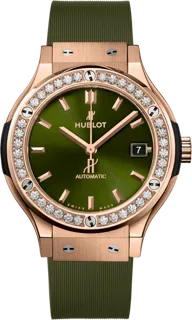 Hublot Classic Fusion 565.OX.8980.RX.1204 Yellow gold Green