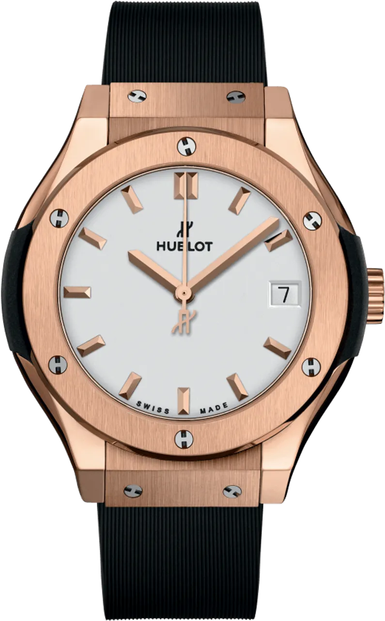 Hublot Classic Fusion 581.OX.2611.RX 33mm Rose gold and 18k rose gold White