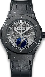 Hublot Classic Fusion Aerofusion 517.CX.0170.LR Black ceramic Skeletonized