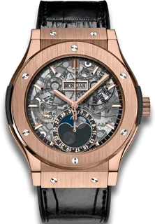 Hublot Classic Fusion Aerofusion 517.OX.0180.LR Yellow gold Skeletonized