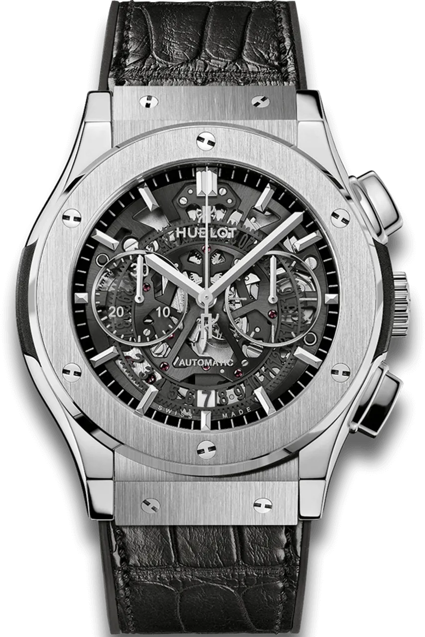 Hublot Classic Fusion Aerofusion 525.NX.0170.LR 45mm Titanium Skeletonized