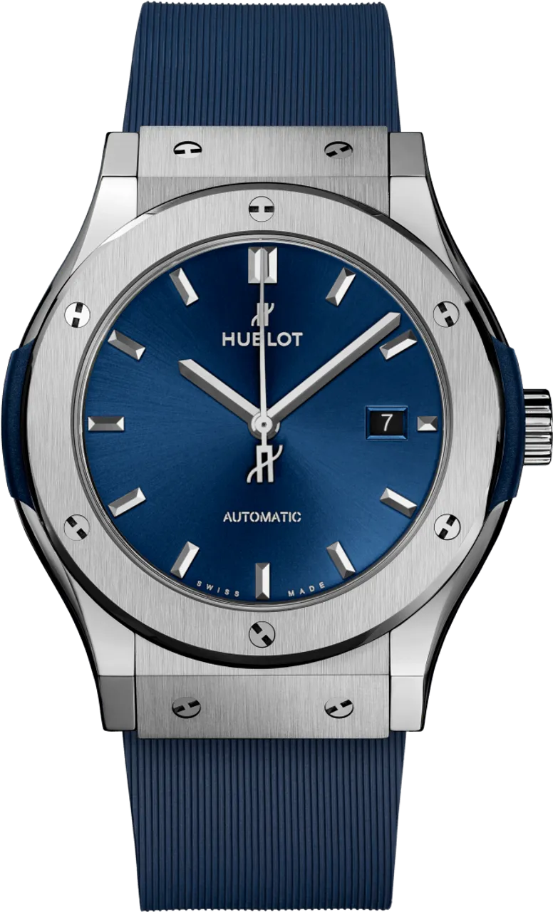 Hublot Classic Fusion Blue 542.NX.7170.RX 42mm Titanium Blue