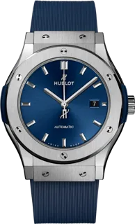 Hublot Classic Fusion Blue 542.NX.7170.RX Titanium Blue