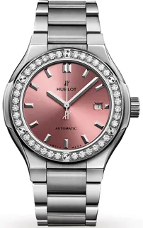 Hublot Classic Fusion 585.NX.891P.NX.1204 Titanium Pink