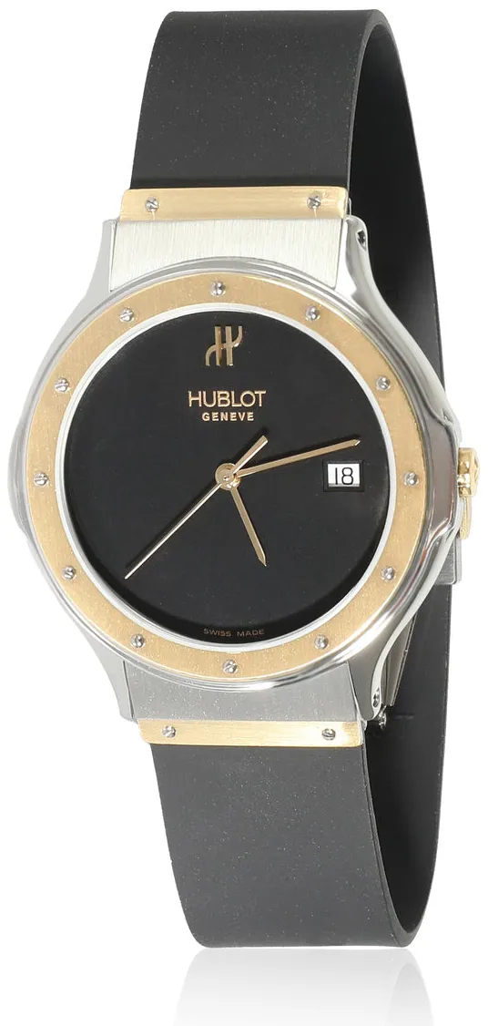 Hublot MDM 1521.2 36mm Yellow gold and Stainless steel Black