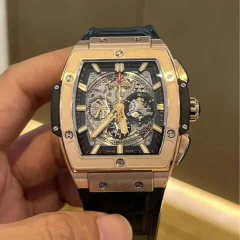 Hublot Spirit of Big Bang 601.OX.0183.LR 51mm Rose gold Skeleton