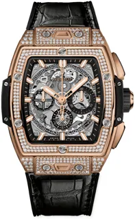 Hublot Spirit of Big Bang 642.OX.0180.LR Diamond and 18k rose gold Skeletonized