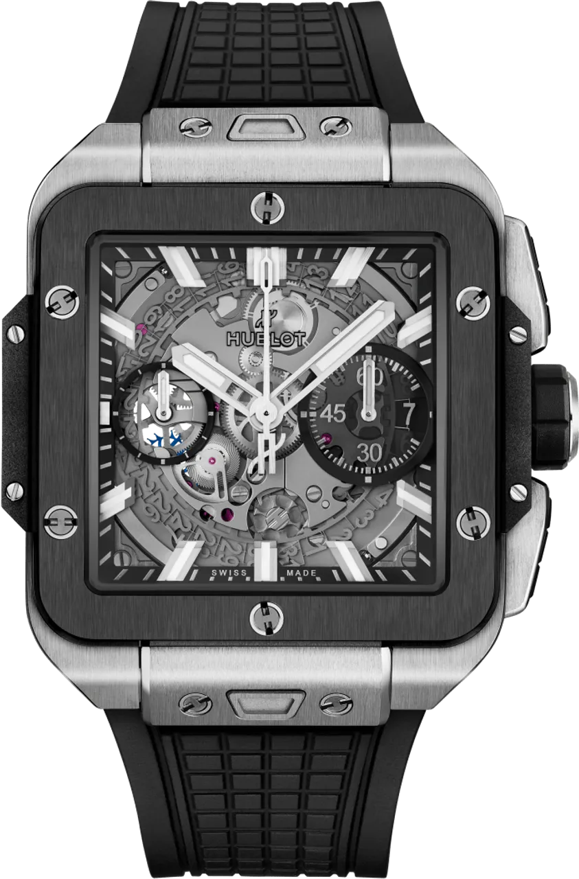 Hublot Square Bang Unico 821.NM.0170.RX 42mm Titanium Gray