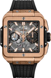 Hublot Square Bang Unico 821.OX.0180.RX Yellow gold Gray