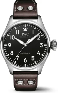 IWC Big Pilot IW329301 Stainless steel Black