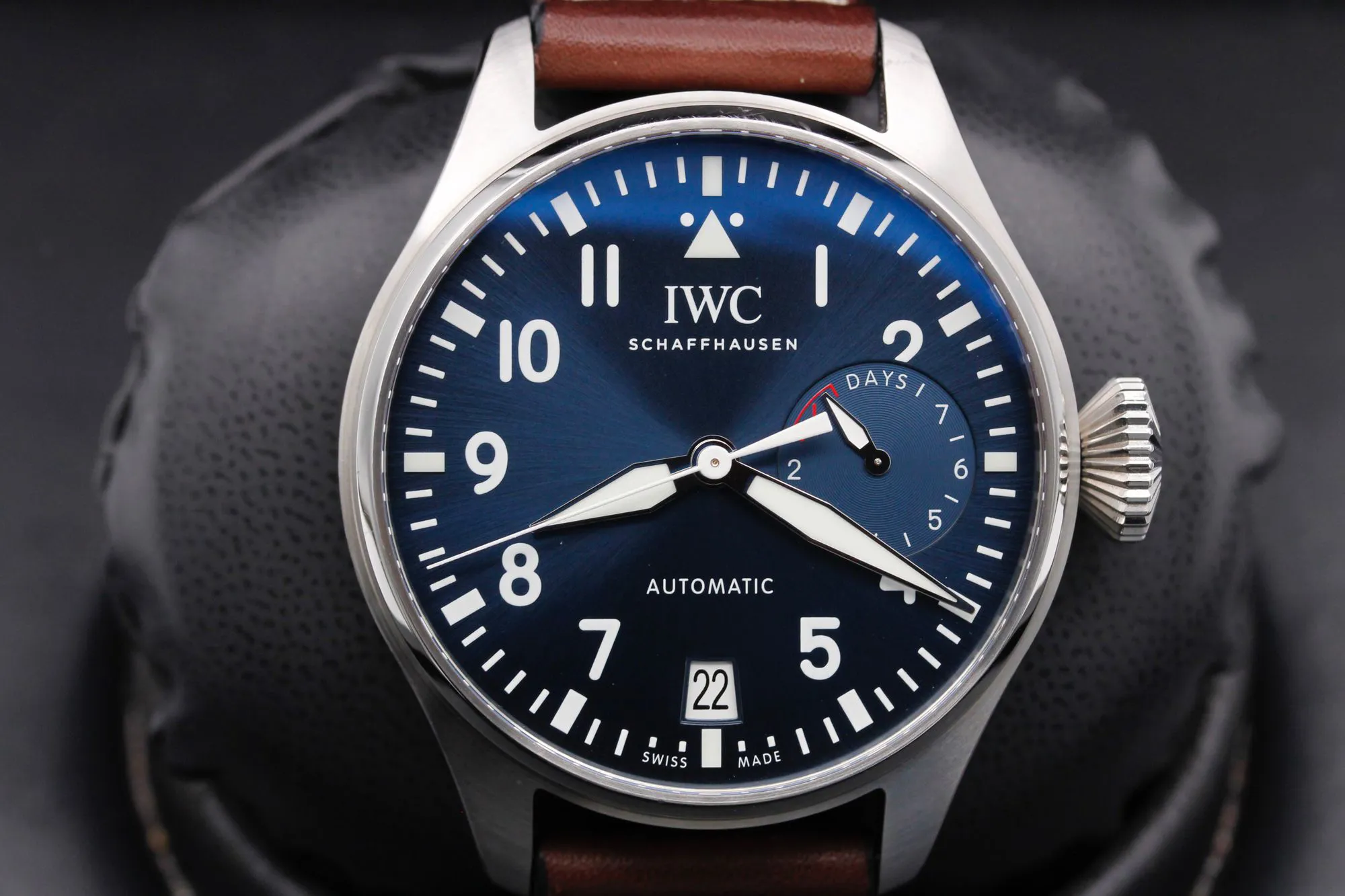 IWC Big Pilot IW501002 46mm Stainless steel Blue