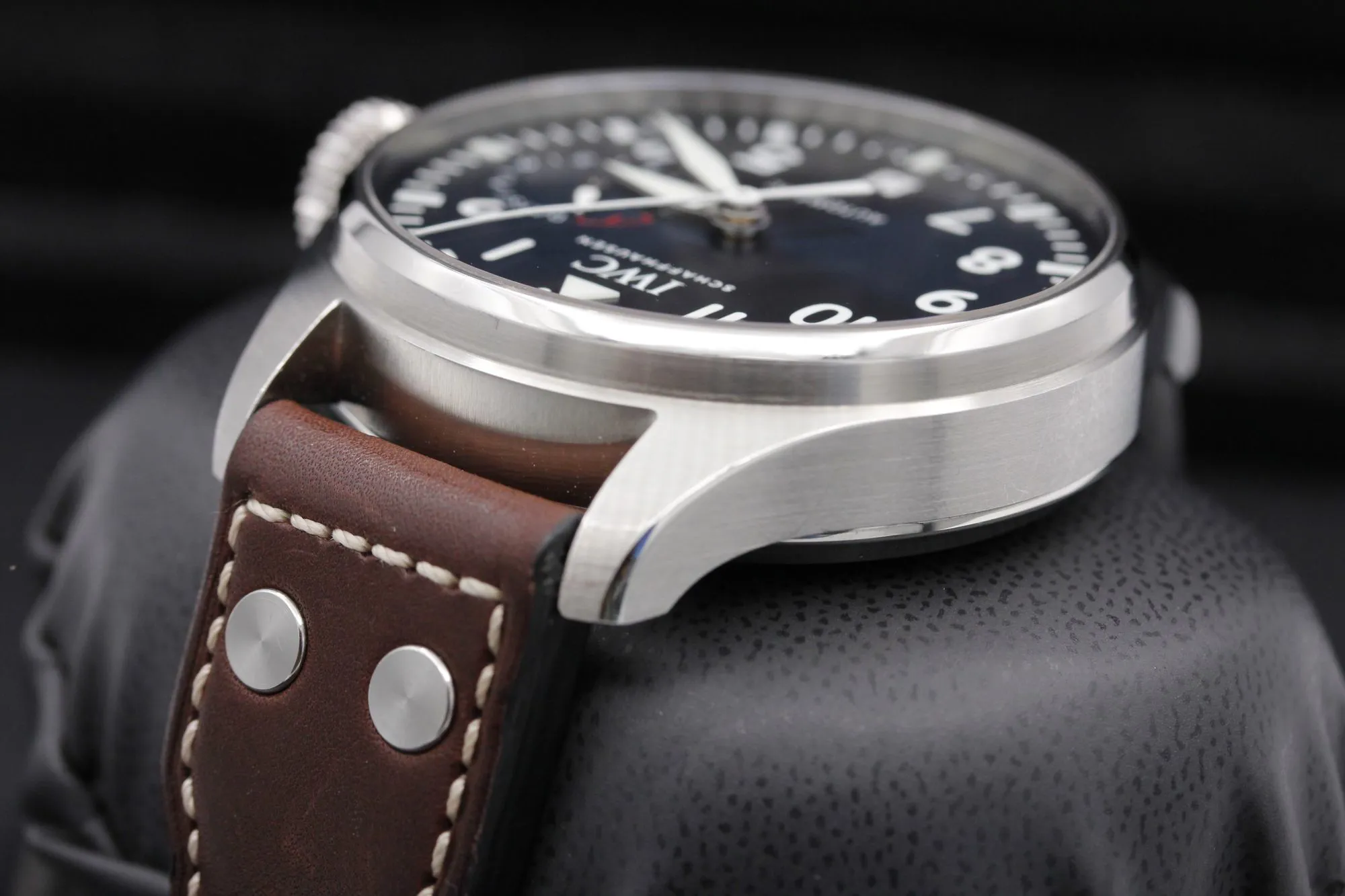 IWC Big Pilot IW501002 46mm Stainless steel Blue 4