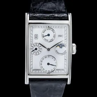 IWC Novecento 3545 26mm Platinum White