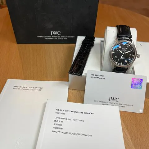 IWC Pilot IW325501 39mm Stainless steel Black