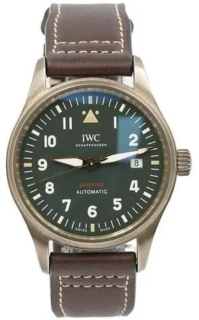 IWC Pilot IW326802 39mm Bronze Green