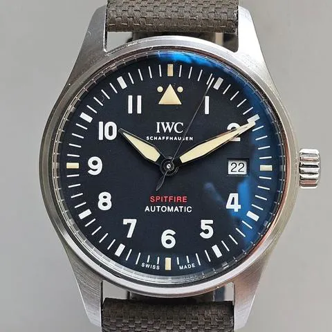 IWC Pilot IW326805 39mm Stainless steel Black