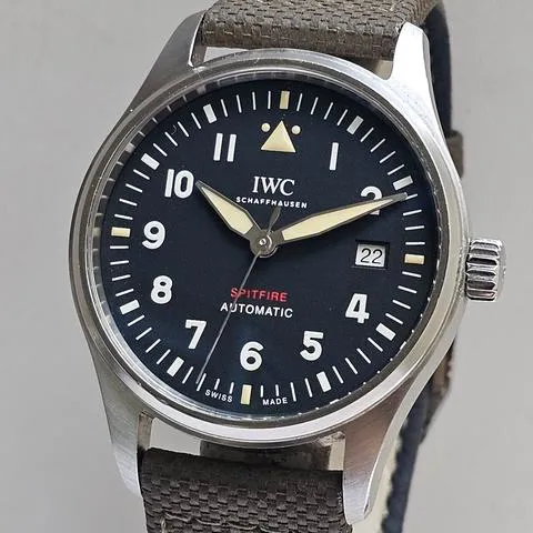 IWC Pilot IW326805 39mm Stainless steel Black 5