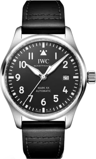 IWC Pilot IW3282-01 Stainless steel Black