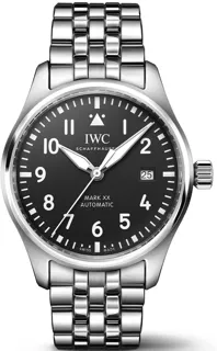 IWC Pilot IW3282-02 Stainless steel Black