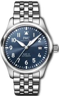 IWC Pilot IW3282-04 Stainless steel Blue