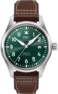 IWC Pilot IW3282-05 Stainless steel Green