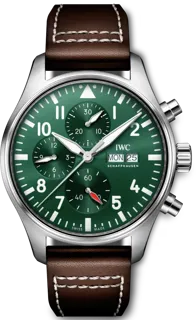 IWC Pilot IW3780-05 Stainless steel Green