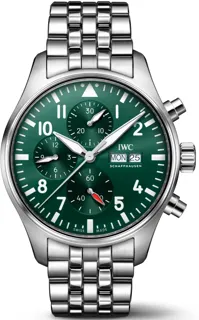 IWC Pilot IW3780-06 Stainless steel Green