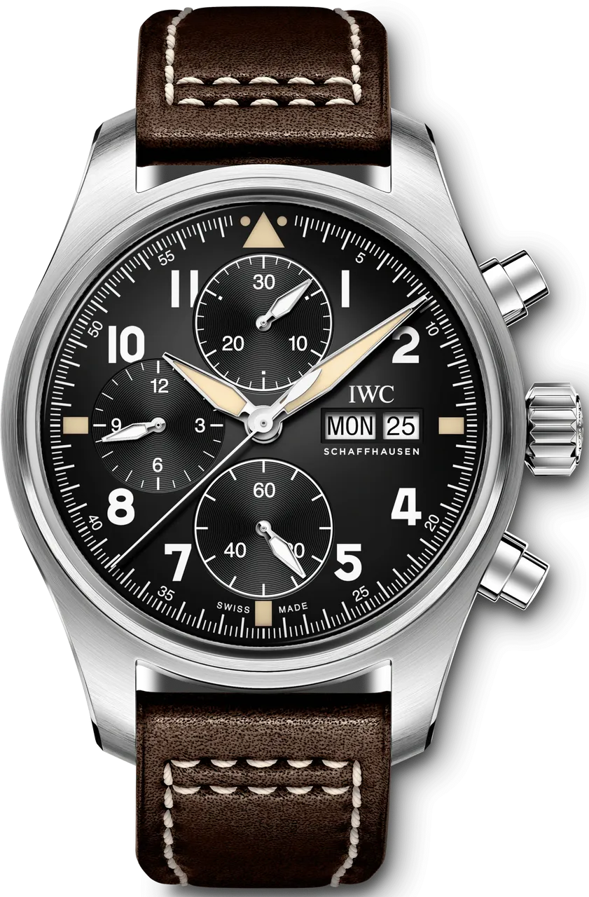 IWC Pilot IW387903 41mm Stainless steel Black