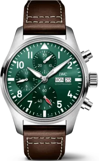 IWC Pilot IW388103 Stainless steel Green