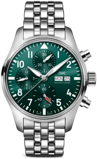 IWC Pilot IW388104 Stainless steel Green