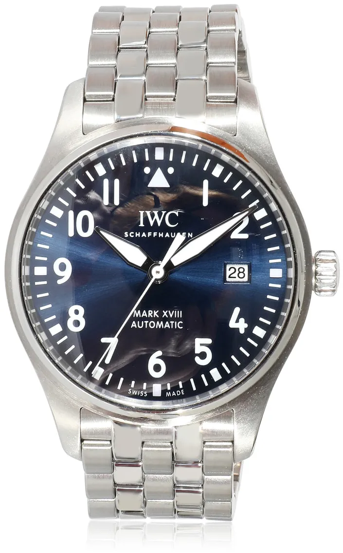 IWC Pilot Mark IW327014 40mm Stainless steel Blue