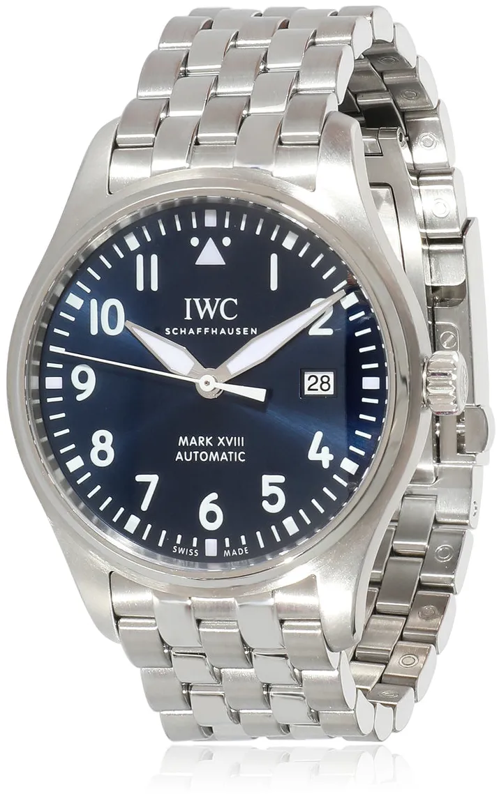 IWC Pilot Mark IW327014 40mm Stainless steel Blue 1