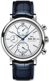 IWC Portofino Chronograph IW391037 Stainless steel Silver