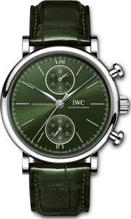 IWC Portofino IW391405 Stainless steel Green