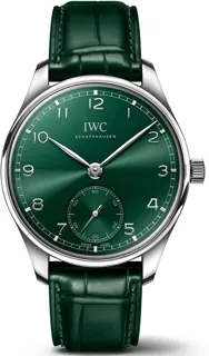 IWC Portugieser IW3583-10 Stainless steel Green