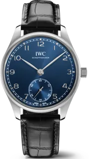 IWC Portugieser IW358305 Stainless steel Blue