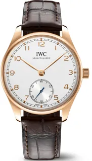 IWC Portugieser IW358306 Yellow gold Silver