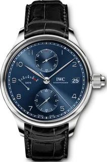 IWC Portugieser IW515301 Stainless steel Blue