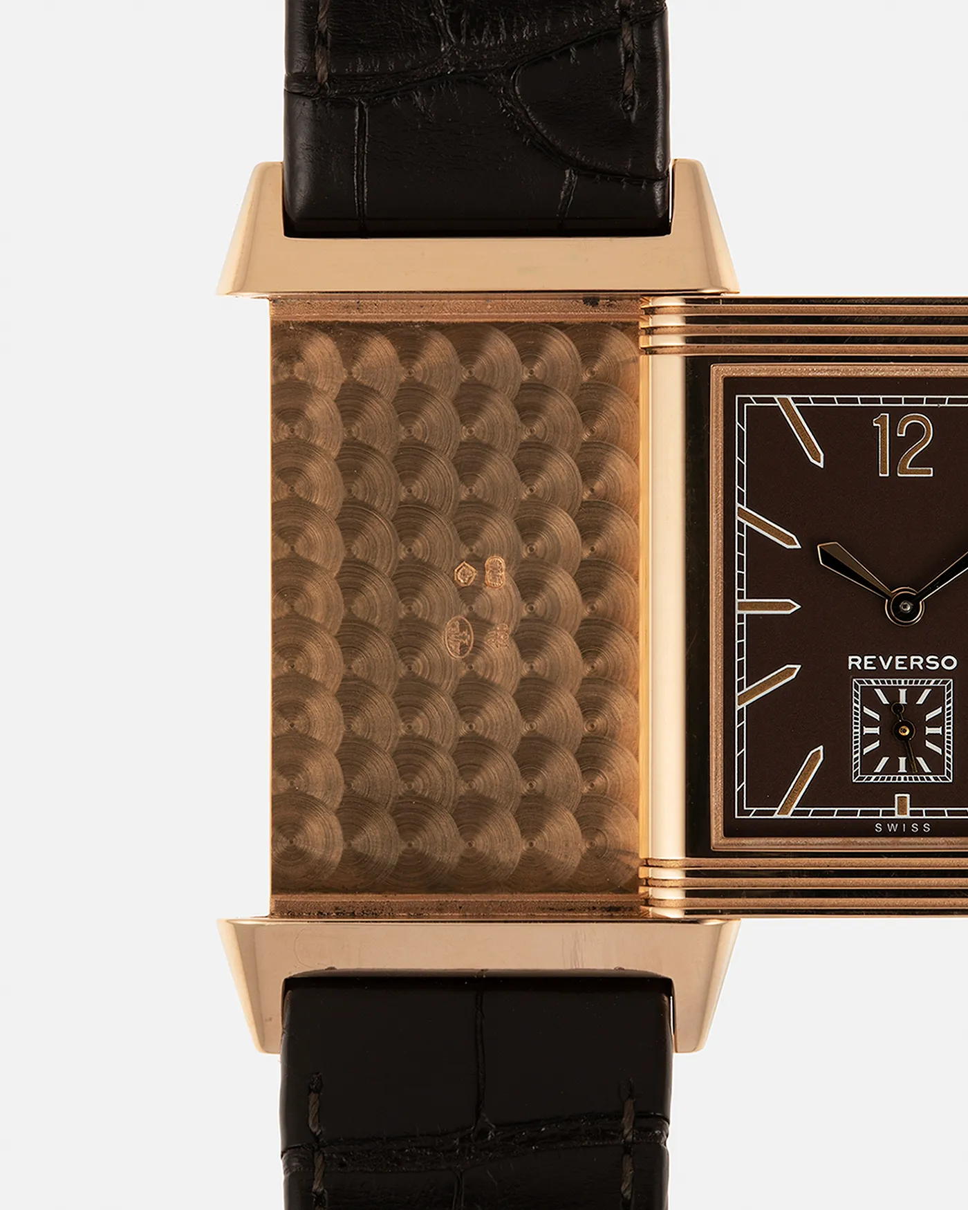 Jaeger-LeCoultre Q2782560 Grande Reverso Ultra Thin 1931 Chocolate 277.2.22 27.5mm Rose gold Brown 2