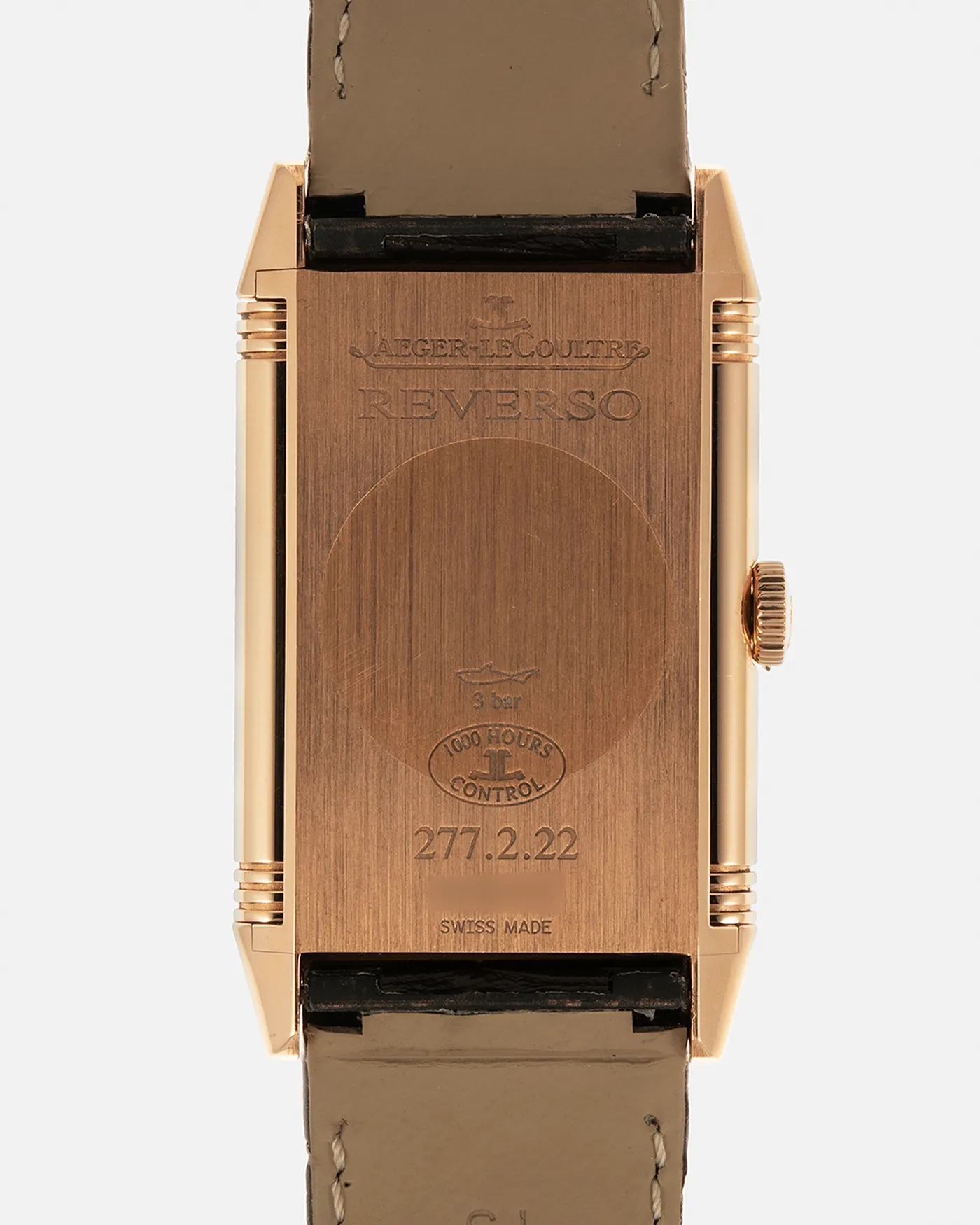 Jaeger-LeCoultre Q2782560 Grande Reverso Ultra Thin 1931 Chocolate 277.2.22 27.5mm Rose gold Brown 4