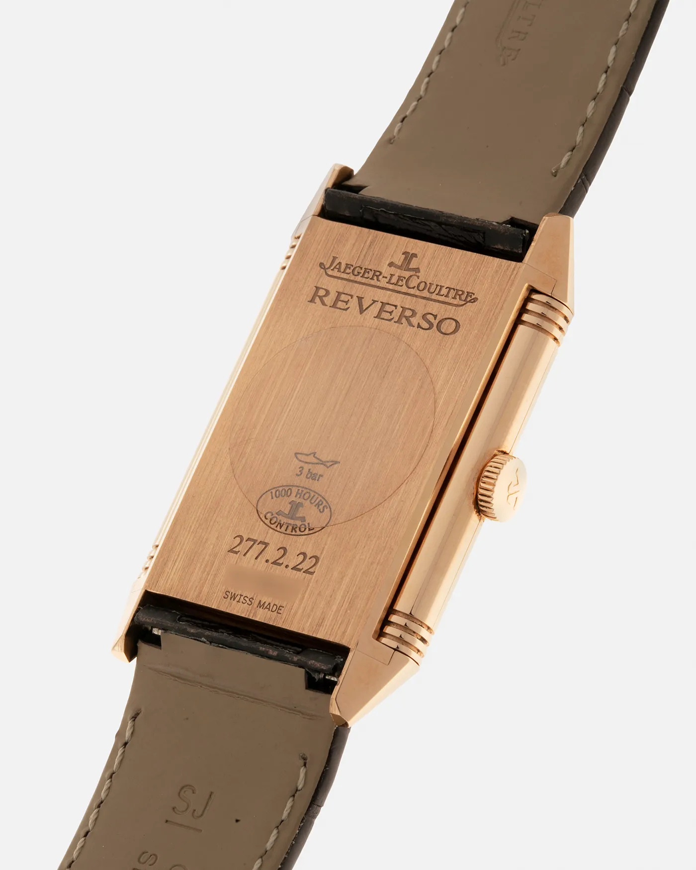 Jaeger-LeCoultre Q2782560 Grande Reverso Ultra Thin 1931 Chocolate 277.2.22 27.5mm Rose gold Brown 15