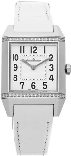 Jaeger-LeCoultre Reverso Squadra Q7068421 Stainless steel and Diamond White