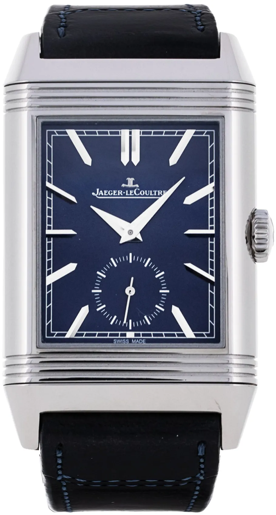 Jaeger-LeCoultre Reverso Tribute 3988482 28mm Stainless steel Blue Baton