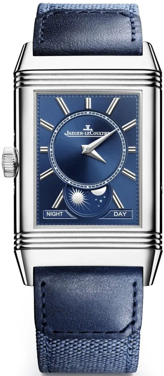 Jaeger-LeCoultre Reverso Tribute Q3918420 49.5mm Stainless steel Blue