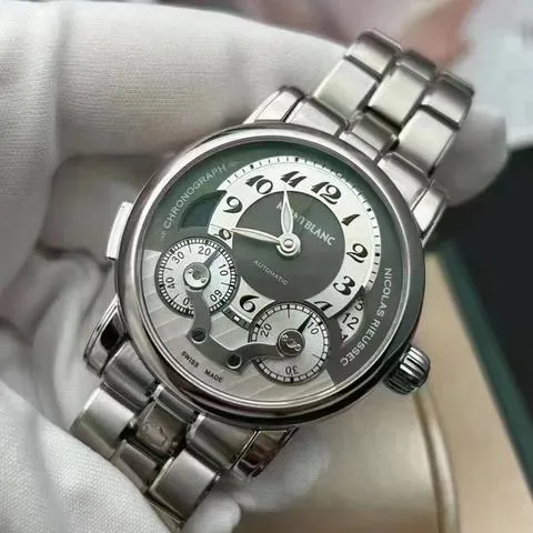 Montblanc Nicolas Rieussec 102336 43mm Stainless steel Gray 2